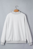 Light Grey TN TENNESSEE Double Printed Reversible Mock Neck Sweatshirt - Aaria Tees Aaria Tees