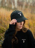 Tree logo dad cap-black - Aaria Tees Aaria Tees