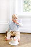 Sky Ruffle Angel Bib - Aaria Tees Aaria Tees