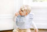 Sky Ruffle Angel Bib - Aaria Tees Aaria Tees