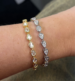 Ines Raindrop Tennis Bracelet Aaria Tees