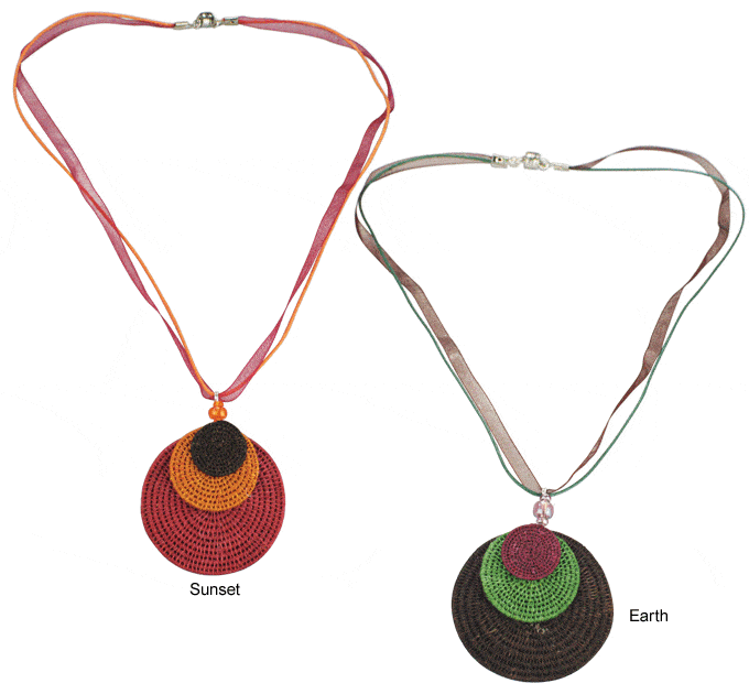 Swaziland Eclipsing Disk Necklace - Aaria Tees Aaria Tees