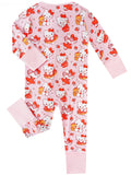PoshTOT Sanrio Hello Kitty Bamboo Baby Convertible Zippy Romper - Aaria Tees Aaria Tees
