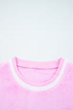 Naya Merry Graphic Plush Pullover - Aaria Tees Aaria Tees