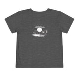 Mystery Noir Chicago Skyline Sunset Unisex Toddler Short Sleeve Tee - Aaria Tees Aaria Tees