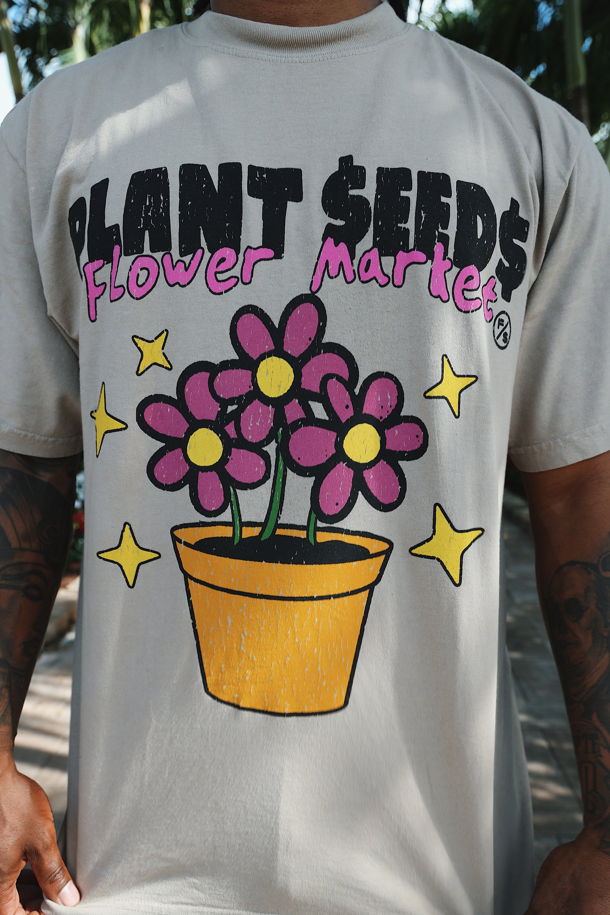 Flower Market - Aaria Tees Aaria Tees