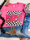 Retro Sparkle Mama Graphic Tee - Aaria Tees Aaria Tees