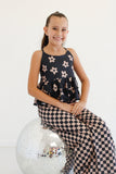 Falling for luxe- Wildflower Check Set Aaria Tees