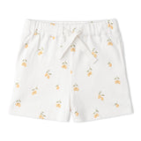 Organic Tee & Shorts Set - Lemons - Aaria Tees Aaria Tees