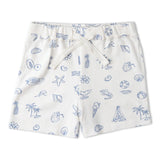 Organic Tee & Shorts Set - Coastal - Aaria Tees Aaria Tees