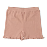 Organic Sleeveless Flutter Top & Shorts Set - Bows - Aaria Tees Aaria Tees