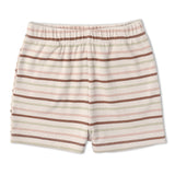 Organic Tank Top & Shorts Set - Terra Stripes - Aaria Tees Aaria Tees