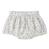 Organic Scalloped Top & Bloomers Set - Tulle Floral - Aaria Tees Aaria Tees