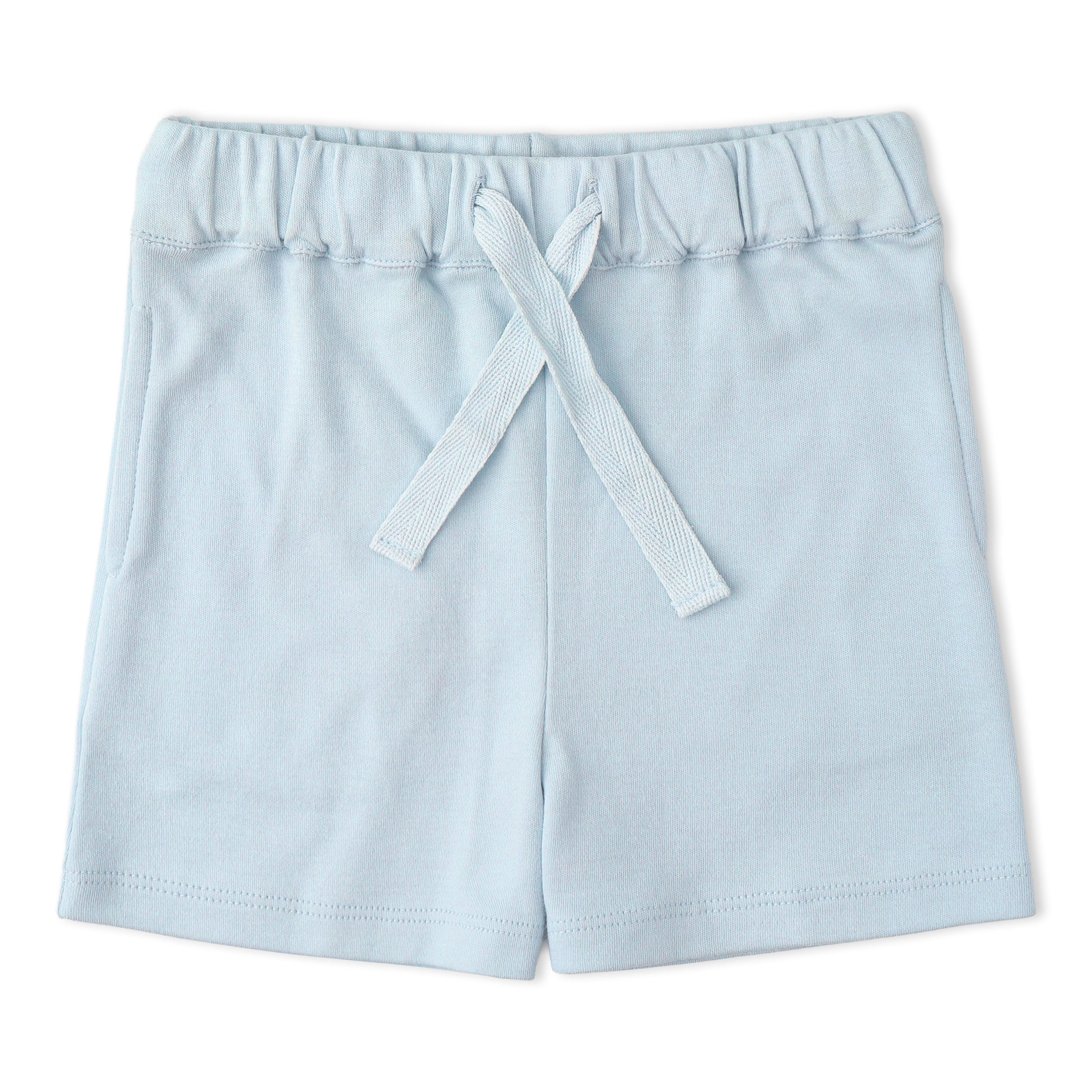 Organic Polo Shirt & Shorts Set - Light Blue - Aaria Tees Aaria Tees
