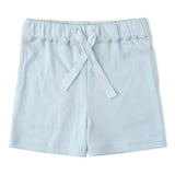 Organic Polo Shirt & Shorts Set - Light Blue - Aaria Tees Aaria Tees