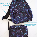 Electric Rush - Backpack & Lunchbox Bundle Aaria Tees