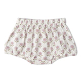 Organic Scalloped Top & Bloomers Set - Lavender - Aaria Tees Aaria Tees