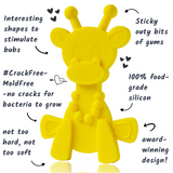 Little bamBAM Baby Teething Toy – Yellow - Aaria Tees Aaria Tees