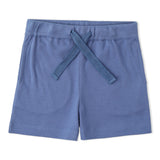 Organic Polo Shirt & Shorts Set - Slate - Aaria Tees Aaria Tees