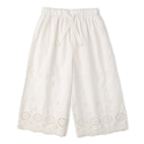 Organic Eyelet Top And Pant Set - Ivory Eyelet - Aaria Tees Aaria Tees