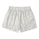 Organic Tie Up Top & Shorts Set - Tulle Floral - Aaria Tees Aaria Tees