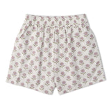 Organic Tie Up Top & Shorts Set - Lavender - Aaria Tees Aaria Tees