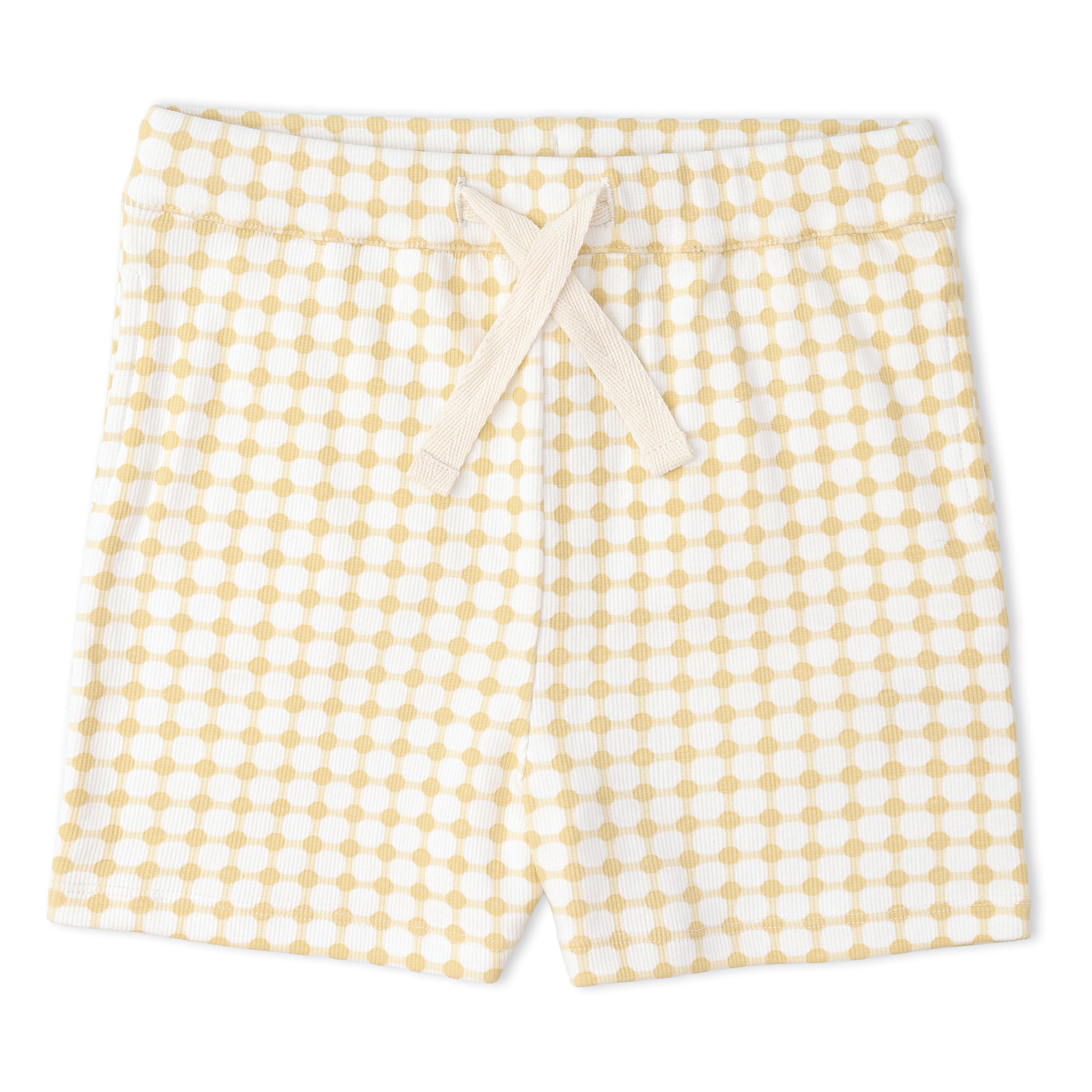 Organic Collar Tee & Shorts Set - Dotty Gingham - Aaria Tees Aaria Tees