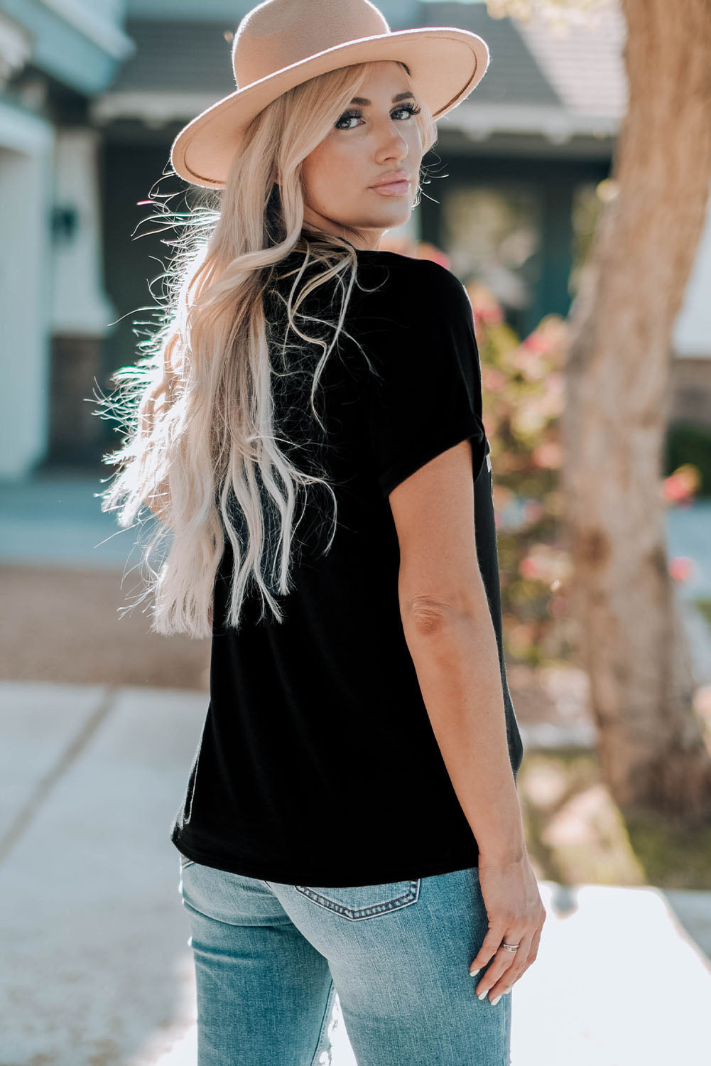 Sierra MAMA Chenille Graphic Tee - Aaria Tees Aaria Tees
