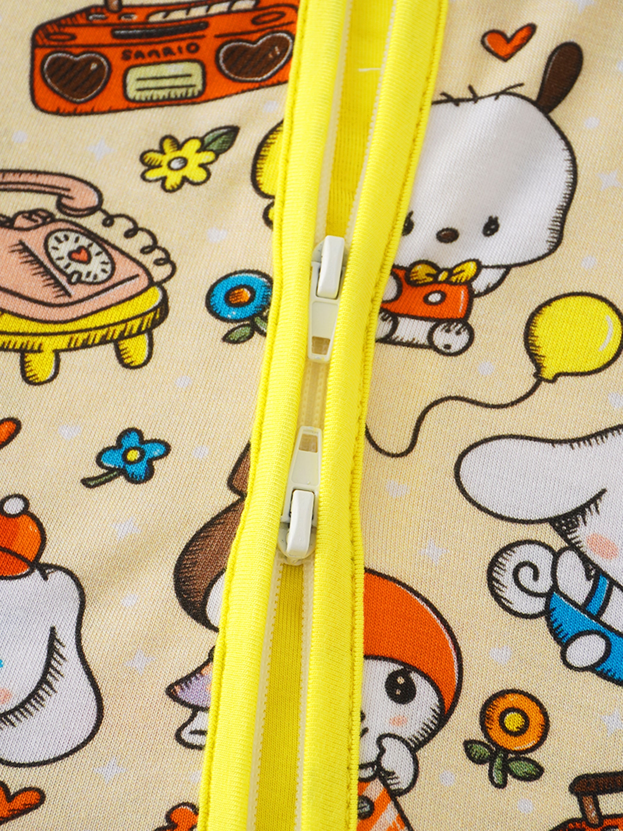 PoshTOT Sanrio Cinnamoroll Bamboo Baby Convertible Zippy Romper - Aaria Tees Aaria Tees