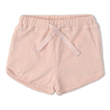 Organic Sleeveless Tee & Shorts Set - Blush - Aaria Tees Aaria Tees