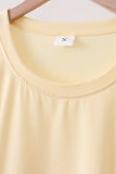 Buttercup scalloped women shorts set - Aaria Tees Aaria Tees