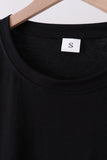 Black scalloped women shorts set - Aaria Tees Aaria Tees