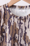 Camouflage scalloped mom&me shorts set - Aaria Tees Aaria Tees