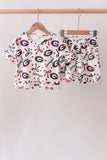 Georgia scalloped shorts set - Aaria Tees Aaria Tees