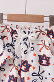 Auburn scalloped shorts set - Aaria Tees Aaria Tees