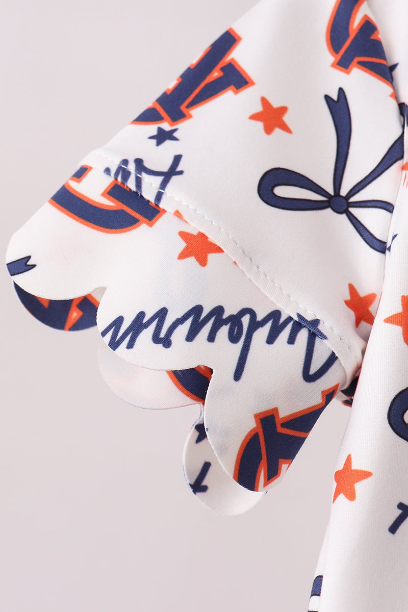 Auburn scalloped shorts set - Aaria Tees Aaria Tees