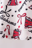 Alabama scalloped shorts set - Aaria Tees Aaria Tees