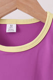 Purple Performance Scalloped Skorts Set - Aaria Tees Aaria Tees