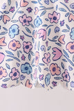 Floral Performance Scalloped Tank Dress - Aaria Tees Aaria Tees