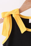 Black bow active shorts set - Aaria Tees Aaria Tees