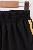 Black bow active shorts set - Aaria Tees Aaria Tees