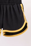 Black bow active shorts set - Aaria Tees Aaria Tees