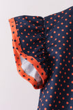 Navy Auburn dot pants set - Aaria Tees Aaria Tees