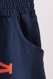 Navy Auburn checkered pants - Aaria Tees Aaria Tees