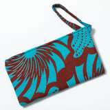 Ugandan Organic Waxcloth Wristlet - Aaria Tees Aaria Tees