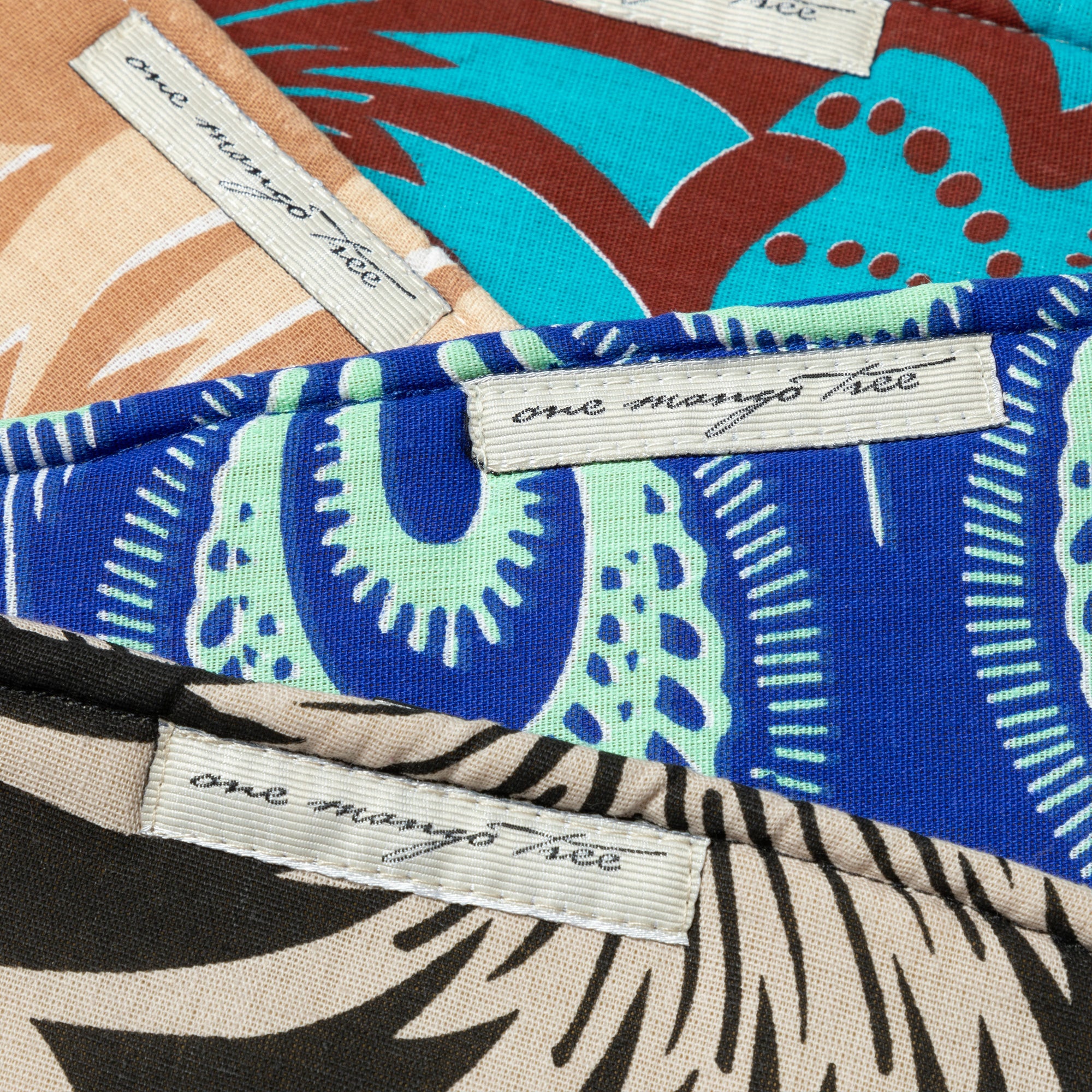 Ugandan Organic Waxcloth Wristlet - Aaria Tees Aaria Tees