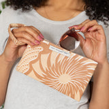 Ugandan Organic Waxcloth Wristlet - Aaria Tees Aaria Tees