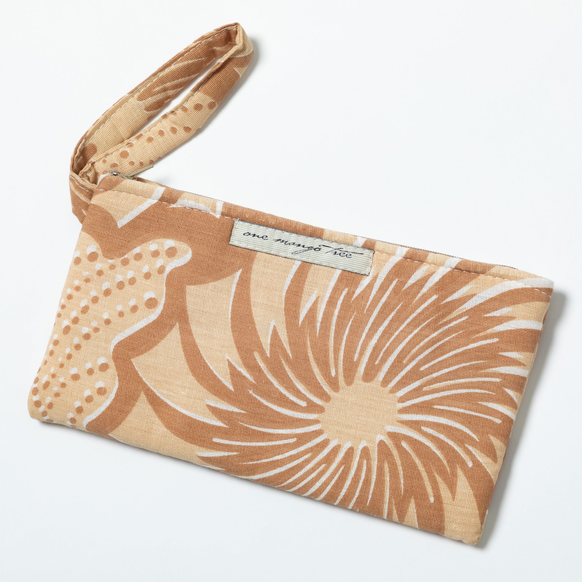 Ugandan Organic Waxcloth Wristlet - Aaria Tees Aaria Tees
