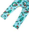 PoshTOT Sanrio Hello Kitty Wreath Bamboo Baby Convertible Zippy Romper - Aaria Tees Aaria Tees