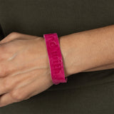 Recycled Leather Stand With Haiti Bracelet - Aaria Tees Aaria Tees